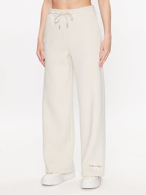 Spodnie damskie Calvin Klein Jeans ze sklepu: MODIVO w kategorii: Spodnie damskie - zdjęcie WP-EBWP-BKLVO-LN0_0000302267187