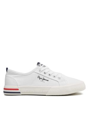 Pepe Jeans - Trampki dziecięce wiosenne ze sklepu: MODIVO w kategorii: Trampki dziecięce - zdjęcie WP-EBWP-BKLVO-LN0_0000302267569