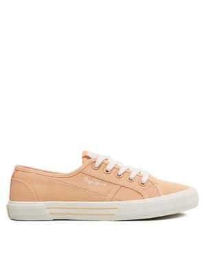Pepe Jeans - Trampki damskie na wiosnę ze sklepu: MODIVO w kategorii: Trampki damskie - zdjęcie WP-EBWP-BKLVO-LN0_0000302269938