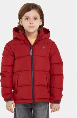 Kurtka chłopięca na zimę Tommy Hilfiger ze sklepu: MODIVO w kategorii: Kurtki chłopięce - zdjęcie WP-EBWP-BKLVO-LN0_0000302274093