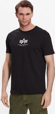 T-shirt męski na wiosnę Alpha Industries ze sklepu: MODIVO w kategorii: T-shirty męskie - zdjęcie WP-EBWP-BKLVO-LN0_0000302287000