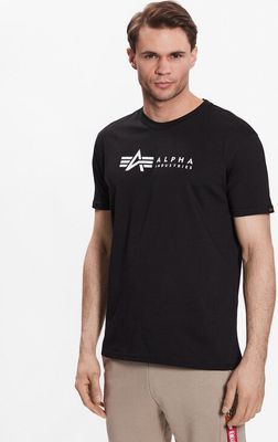 Alpha Industries - T-shirt męski wiosenny ze sklepu: MODIVO w kategorii: T-shirty męskie - zdjęcie WP-EBWP-BKLVO-LN0_0000302287147