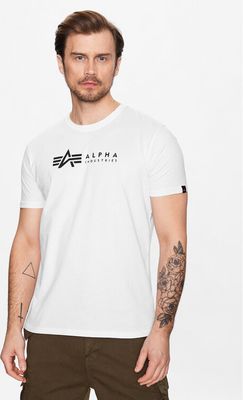 T-shirt męski młodzieżowy Alpha Industries ze sklepu: MODIVO w kategorii: T-shirty męskie - zdjęcie WP-EBWP-BKLVO-LN0_0000302287178