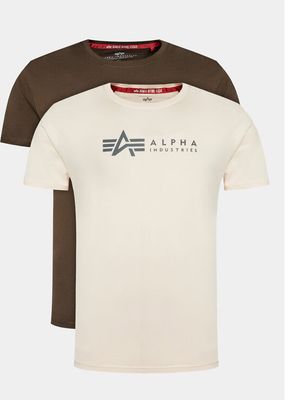 T-shirt męski wiosenny Alpha Industries ze sklepu: MODIVO w kategorii: T-shirty męskie - zdjęcie WP-EBWP-BKLVO-LN0_0000302287208