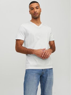 Jack & Jones - T-shirt męski wiosenny ze sklepu: MODIVO w kategorii: T-shirty męskie - zdjęcie WP-EBWP-BKLVO-LN0_0000302302109