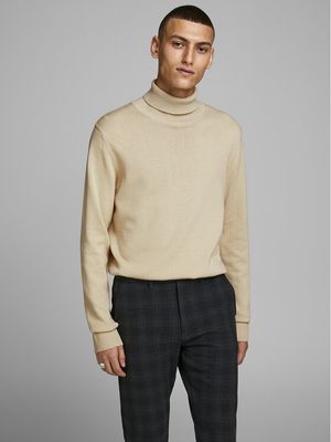 Sweter męski casualowy Jack & Jones ze sklepu: MODIVO w kategorii: Swetry męskie - zdjęcie WP-EBWP-BKLVO-LN0_0000302302208