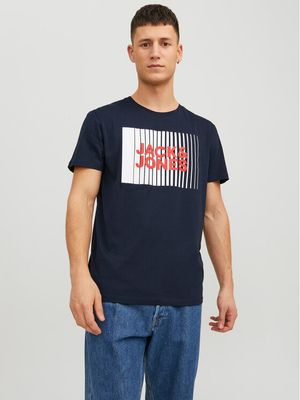 T-shirt męski młodzieżowy Jack & Jones ze sklepu: MODIVO w kategorii: T-shirty męskie - zdjęcie WP-EBWP-BKLVO-LN0_0000302304578
