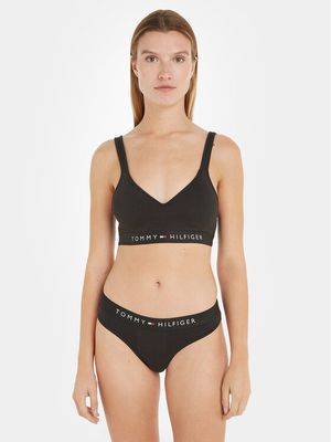 Majtki damskie z napisami Tommy Hilfiger ze sklepu: MODIVO w kategorii: Majtki damskie - zdjęcie WP-EBWP-BKLVO-LN0_0000302362424