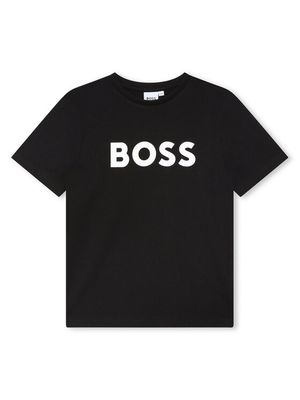 T-shirt chłopięce na lato BOSS ze sklepu: MODIVO w kategorii: T-shirty chłopięce - zdjęcie WP-EBWP-BKLVO-LN0_0000302365678