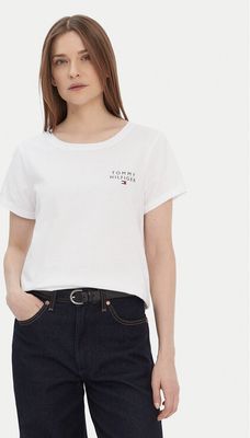 Bluzka damska casual Tommy Hilfiger ze sklepu: MODIVO w kategorii: Bluzki damskie - zdjęcie WP-EBWP-BKLVO-LN0_0000302367009