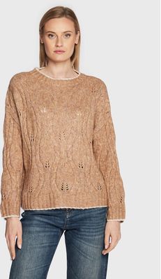 Sweter damski gładki Liu Jo ze sklepu: MODIVO w kategorii: Swetry damskie - zdjęcie WP-EBWP-BKLVO-LN0_0000302387182