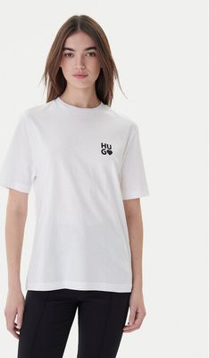 Bluzka damska casual HUGO ze sklepu: MODIVO w kategorii: Bluzki damskie - zdjęcie WP-EBWP-BKLVO-LN0_0000302400324