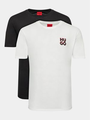 T-shirt męski HUGO ze sklepu: MODIVO w kategorii: T-shirty męskie - zdjęcie WP-EBWP-BKLVO-LN0_0000302486694
