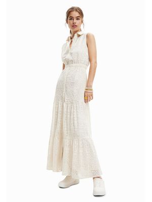 Sukienka Desigual ze sklepu: MODIVO w kategorii: Sukienki - zdjęcie WP-EBWP-BKLVO-LN0_0000302487745