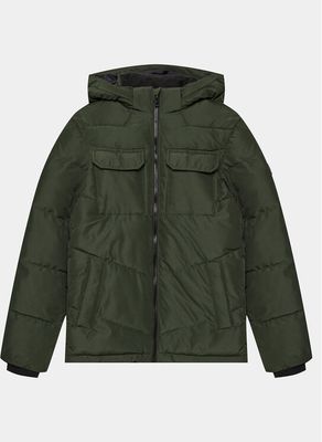 Kurtka chłopięca zimowa Jack & Jones Junior ze sklepu: MODIVO w kategorii: Kurtki chłopięce - zdjęcie WP-EBWP-BKLVO-LN0_0000302491735