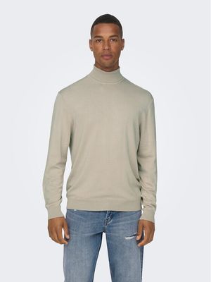 Only & Sons - Sweter męski na wiosnę ze sklepu: MODIVO w kategorii: Swetry męskie - zdjęcie WP-EBWP-BKLVO-LN0_0000302518999