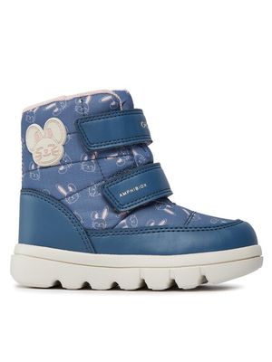 Buty zimowe dziecięce zimowe Geox ze sklepu: MODIVO w kategorii: Buty zimowe dziecięce - zdjęcie WP-EBWP-BKLVO-LN0_0000302563142