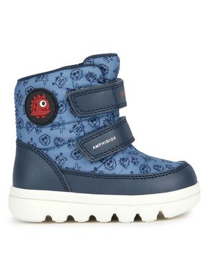 Buty zimowe dziecięce na zimę Geox ze sklepu: MODIVO w kategorii: Buty zimowe dziecięce - zdjęcie WP-EBWP-BKLVO-LN0_0000302564118