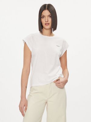 Bluzka damska casual Pepe Jeans ze sklepu: MODIVO w kategorii: Bluzki damskie - zdjęcie WP-EBWP-BKLVO-LN0_0000302590988