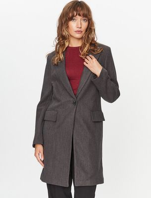 ONLY - Płaszcz damski casual jesienny ze sklepu: MODIVO w kategorii: Płaszcze damskie - zdjęcie WP-EBWP-BKLVO-LN0_0000302619092