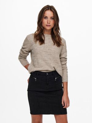 Sweter damski na zimę ONLY ze sklepu: MODIVO w kategorii: Swetry damskie - zdjęcie WP-EBWP-BKLVO-LN0_0000302621026