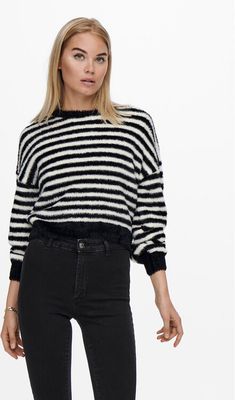 Sweter damski ONLY ze sklepu: MODIVO w kategorii: Swetry damskie - zdjęcie WP-EBWP-BKLVO-LN0_0000302621163