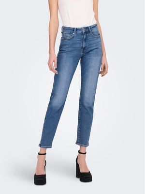 Jeansy damskie w miejskim stylu ONLY ze sklepu: MODIVO w kategorii: Jeansy damskie - zdjęcie WP-EBWP-BKLVO-LN0_0000302623686