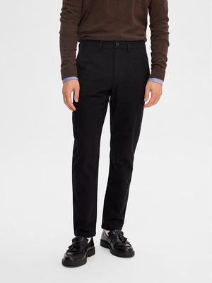 Spodnie męskie casual Selected Homme ze sklepu: MODIVO w kategorii: Spodnie męskie - zdjęcie WP-EBWP-BKLVO-LN0_0000302634545