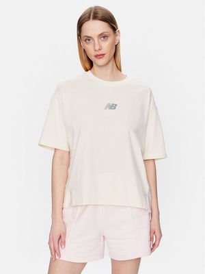 Bluzka damska na wiosnę sportowa New Balance ze sklepu: MODIVO w kategorii: Bluzki damskie - zdjęcie WP-EBWP-BKLVO-LN0_0000302698363