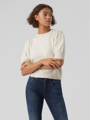 Sweter damski casual Vero Moda ze sklepu: MODIVO w kategorii: Swetry damskie - zdjęcie WP-EBWP-BKLVO-LN0_0000302738878