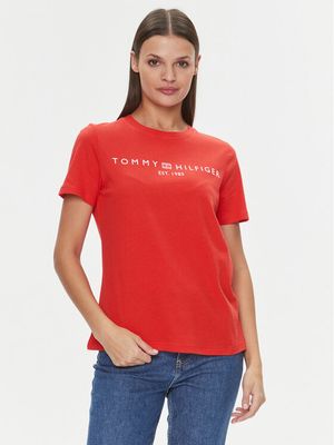 Tommy Hilfiger - Bluzka damska wiosenna ze sklepu: MODIVO w kategorii: Bluzki damskie - zdjęcie WP-EBWP-BKLVO-LN0_0000302794515