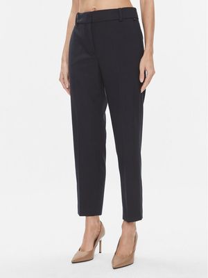 Spodnie damskie jesienne Tommy Hilfiger ze sklepu: MODIVO w kategorii: Spodnie damskie - zdjęcie WP-EBWP-BKLVO-LN0_0000302797684