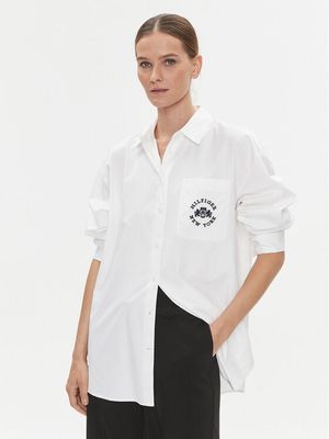 Koszula damska Tommy Hilfiger ze sklepu: MODIVO w kategorii: Koszule damskie - zdjęcie WP-EBWP-BKLVO-LN0_0000302807031