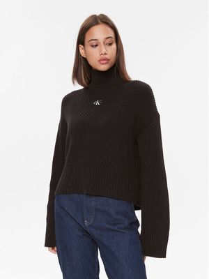 Sweter damski na zimę Calvin Klein Jeans ze sklepu: MODIVO w kategorii: Swetry damskie - zdjęcie WP-EBWP-BKLVO-LN0_0000302808489