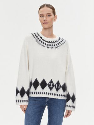 Sweter damski na zimę Tommy Hilfiger ze sklepu: MODIVO w kategorii: Swetry damskie - zdjęcie WP-EBWP-BKLVO-LN0_0000302808960