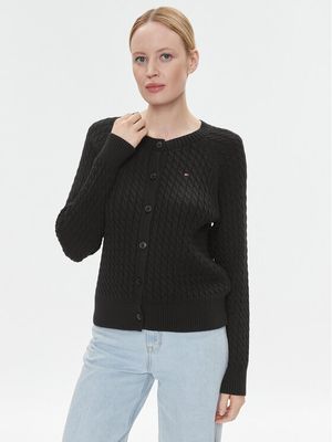 Sweter damski casual na zimę Tommy Hilfiger ze sklepu: MODIVO w kategorii: Swetry damskie - zdjęcie WP-EBWP-BKLVO-LN0_0000302809301