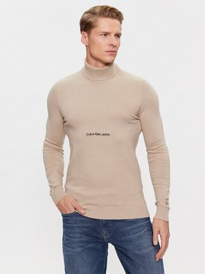 Sweter męski na zimę Calvin Klein Jeans ze sklepu: MODIVO w kategorii: Swetry męskie - zdjęcie WP-EBWP-BKLVO-LN0_0000302811397