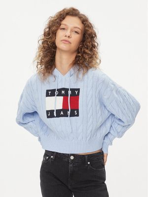 Sweter damski Tommy Jeans ze sklepu: MODIVO w kategorii: Swetry damskie - zdjęcie WP-EBWP-BKLVO-LN0_0000302812875