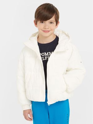 Tommy Hilfiger - Kurtka chłopięca zimowa ze sklepu: MODIVO w kategorii: Kurtki chłopięce - zdjęcie WP-EBWP-BKLVO-LN0_0000302814138