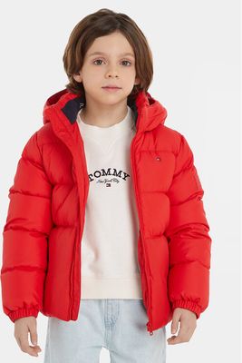 Kurtka chłopięca na zimę Tommy Hilfiger ze sklepu: MODIVO w kategorii: Kurtki chłopięce - zdjęcie WP-EBWP-BKLVO-LN0_0000302814237