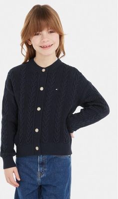 Sweter dziewczęcy na jesień Tommy Hilfiger ze sklepu: MODIVO w kategorii: Swetry dziewczęce - zdjęcie WP-EBWP-BKLVO-LN0_0000302815180