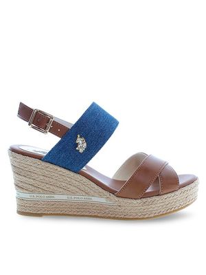 Espadryle damskie na lato U.S Polo Assn. ze sklepu: MODIVO w kategorii: Espadryle damskie - zdjęcie WP-EBWP-BKLVO-LN0_0000302822157