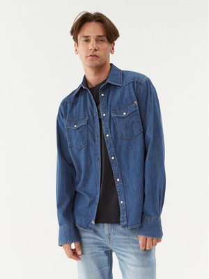 Koszula męska casual Pepe Jeans ze sklepu: MODIVO w kategorii: Koszule męskie - zdjęcie WP-EBWP-BKLVO-LN0_0000302838936