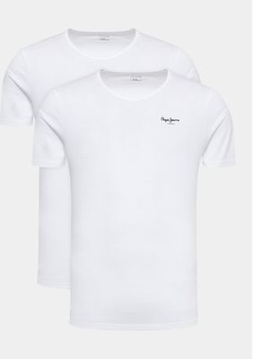 T-shirt męski casual na wiosnę Pepe Jeans ze sklepu: MODIVO w kategorii: T-shirty męskie - zdjęcie WP-EBWP-BKLVO-LN0_0000302840359