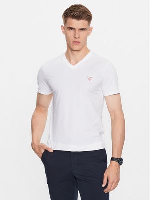 T-shirt męski Guess ze sklepu: MODIVO w kategorii: T-shirty męskie - zdjęcie WP-EBWP-BKLVO-LN0_0000302842544