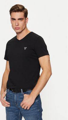 T-shirt męski na wiosnę Guess ze sklepu: MODIVO w kategorii: T-shirty męskie - zdjęcie WP-EBWP-BKLVO-LN0_0000302842605