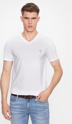 Guess - T-shirt męski casualowy ze sklepu: MODIVO w kategorii: T-shirty męskie - zdjęcie WP-EBWP-BKLVO-LN0_0000302842841