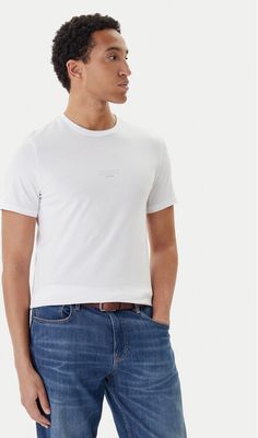 T-shirt męski Guess ze sklepu: MODIVO w kategorii: T-shirty męskie - zdjęcie WP-EBWP-BKLVO-LN0_0000302843022