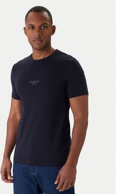 T-shirt męski na wiosnę Guess ze sklepu: MODIVO w kategorii: T-shirty męskie - zdjęcie WP-EBWP-BKLVO-LN0_0000302843107