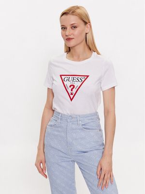 Guess - Bluzka damska ze sklepu: MODIVO w kategorii: Bluzki damskie - zdjęcie WP-EBWP-BKLVO-LN0_0000302857142